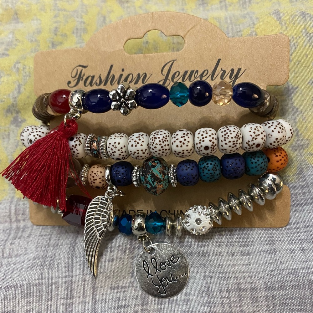 Boho Bracelet (red)